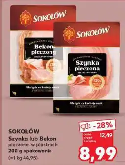 Kaufland SOKOŁÓW Szynka lub Bekon oferta