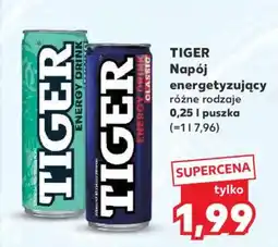 Kaufland TIGER Napój energetyzujący różne rodzaje oferta