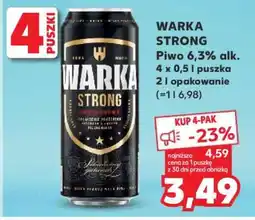 Kaufland Warka Strong oferta