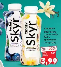 Kaufland Łaciaty Skyr pitny oferta