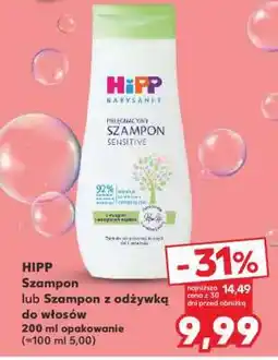 Kaufland HIPP Szampon lub Szampon z odżywką do włosów oferta