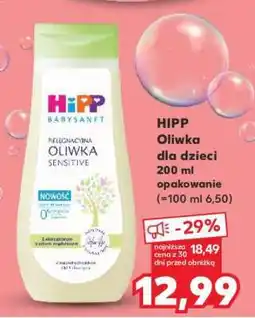 Kaufland HIPP Oliwka dla dzieci 200 ml opakowanie oferta