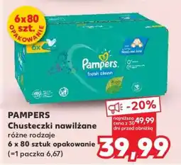 Kaufland PAMPERS Chusteczki nawilżane oferta