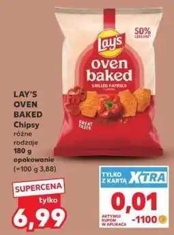 Kaufland LAY’S OVEN BAKED Chipsy różne rodzaje oferta