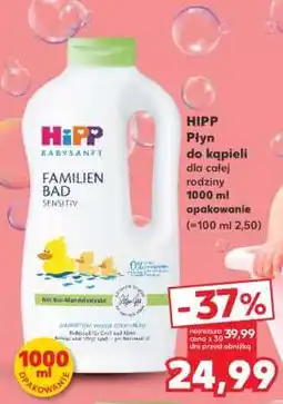 Kaufland HIPP Płyn do kąpieli dla całej rodziny 1000 ml opakowanie oferta
