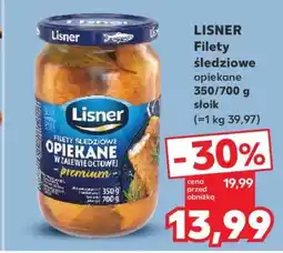 Kaufland LISNER Filety śledziowe opiekane 350/700 g słoik oferta