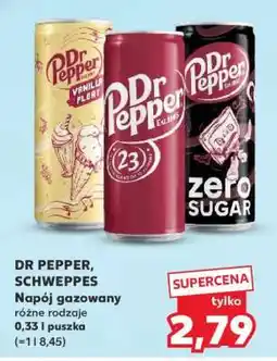 Kaufland DR PEPPER, SCHWEPPES oferta