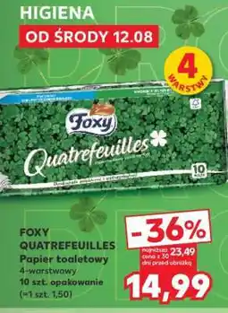 Kaufland FOXY QUATREFEUILLES oferta