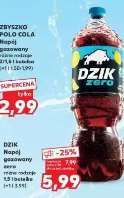 Kaufland DZIK Napój gazowany zero oferta
