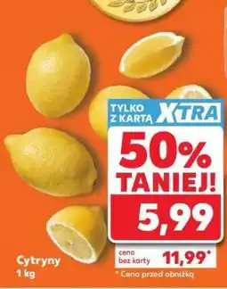 Kaufland Cytryny 1 kg oferta