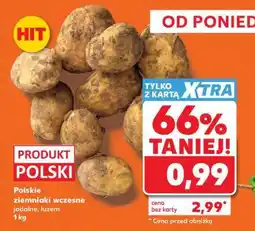 Kaufland Polskie ziemniaki wczesne jadalne, luzem 1 kg oferta