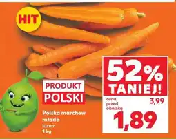 Kaufland Polska marchew młoda oferta