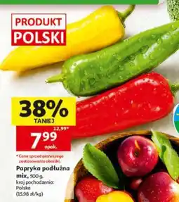 Auchan Papryka podłużna mix oferta