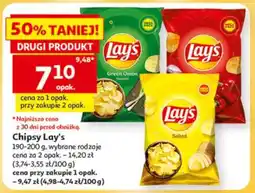 Auchan Chipsy Lay’s oferta