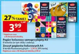 Auchan Rexius Zeszyt papierów oferta