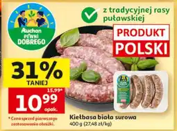 Auchan Kiełbasa biała surowa oferta