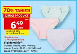 Auchan Figi damskie oferta