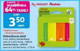Auchan Zakreślacze mini oferta