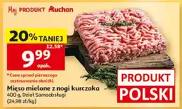Auchan Mięso mielone z nogi kurczaka oferta