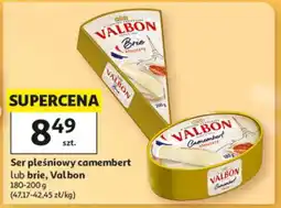 Auchan Ser pleśniowy Camembert lub Brie Valbon oferta