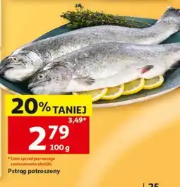 Auchan Pstrąg patroszony oferta