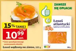 Auchan Łosoś wędzony na zimno oferta