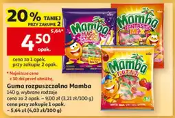 Auchan Guma rozpuszczalna Mamba oferta