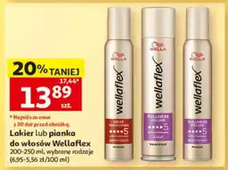 Auchan Lakier lub pianka do włosów Wellaflex oferta