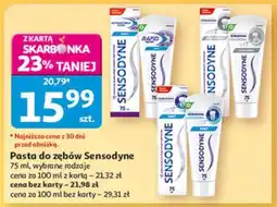Auchan Pasta do zębów Sensodyne oferta