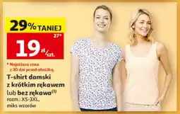 Auchan T-shirt damski z krótkim rękawem lub bez rękawa oferta