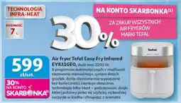 Auchan Air fryer Tefal Easy Fry Infrared EY831GEO oferta