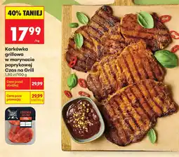 Biedronka Karkówka grillowa w marynacie paprykowej Czas na Grill oferta
