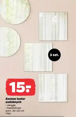 Netto Zestaw luster ozdobnych oferta