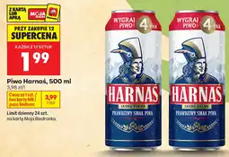 Biedronka Piwo Harnaś oferta