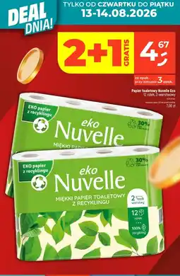 Dealz Papier toaletowy Nuvelle Eco oferta