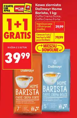Biedronka Kawa ziarnista Dallmayr Home Barista oferta