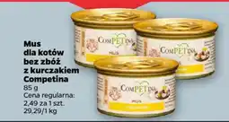 Netto Mus dla kotów bez zbóż z kurczakiem Competina oferta