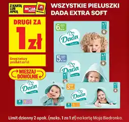 Biedronka Pieluszki Dada Extra Soft oferta