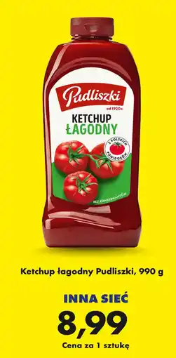 Biedronka Ketchup Łagodny Pudliszki oferta