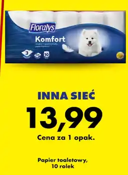 Biedronka Papier toaletowy Floralys Komfort oferta