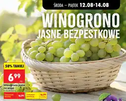Biedronka Winogrono Jasne Bezpestkowe oferta