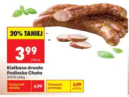 Biedronka Kiełbasa drwala Podlaska Chata oferta