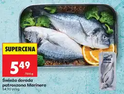 Biedronka Świeża dorada patroszona Marinero oferta
