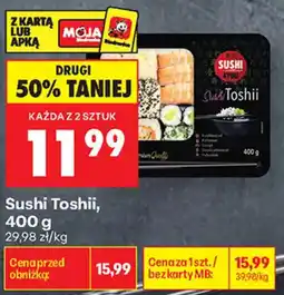 Biedronka Sushi Toshii oferta