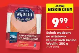 Biedronka Schab wędzony na wiśniowo Kraina Wędlin oferta