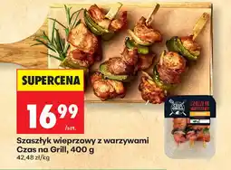 Biedronka Szaszłyk wieprzowy z warzywami Czas na Grill oferta