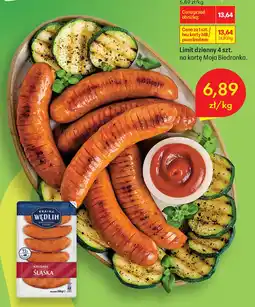 Biedronka Kiełbasa Śląska Kraina Wędlin oferta