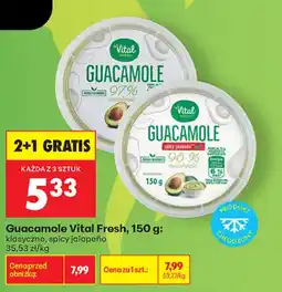 Biedronka Guacamole Vital Fresh oferta