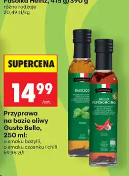 Biedronka Przyprawa na bazie oliwy Gusto Bello oferta