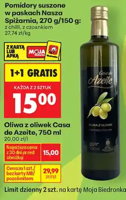 Biedronka Oliwa z oliwek Casa de Azeite oferta